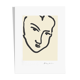 Henri matisse "nadia with the leaning face" 1994 lithograph