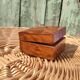 Old box in thuja magnifying glass Napoleon III style