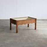 Brutalist planter | plant stand | 1960s | Danish