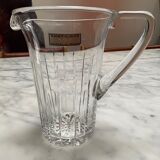 Crystal jug pitcher from Saint Louis France
