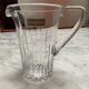 Crystal jug pitcher from Saint Louis France