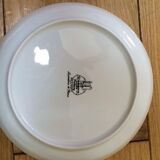Plate porcelain