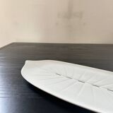 Large porcelain leaf dish