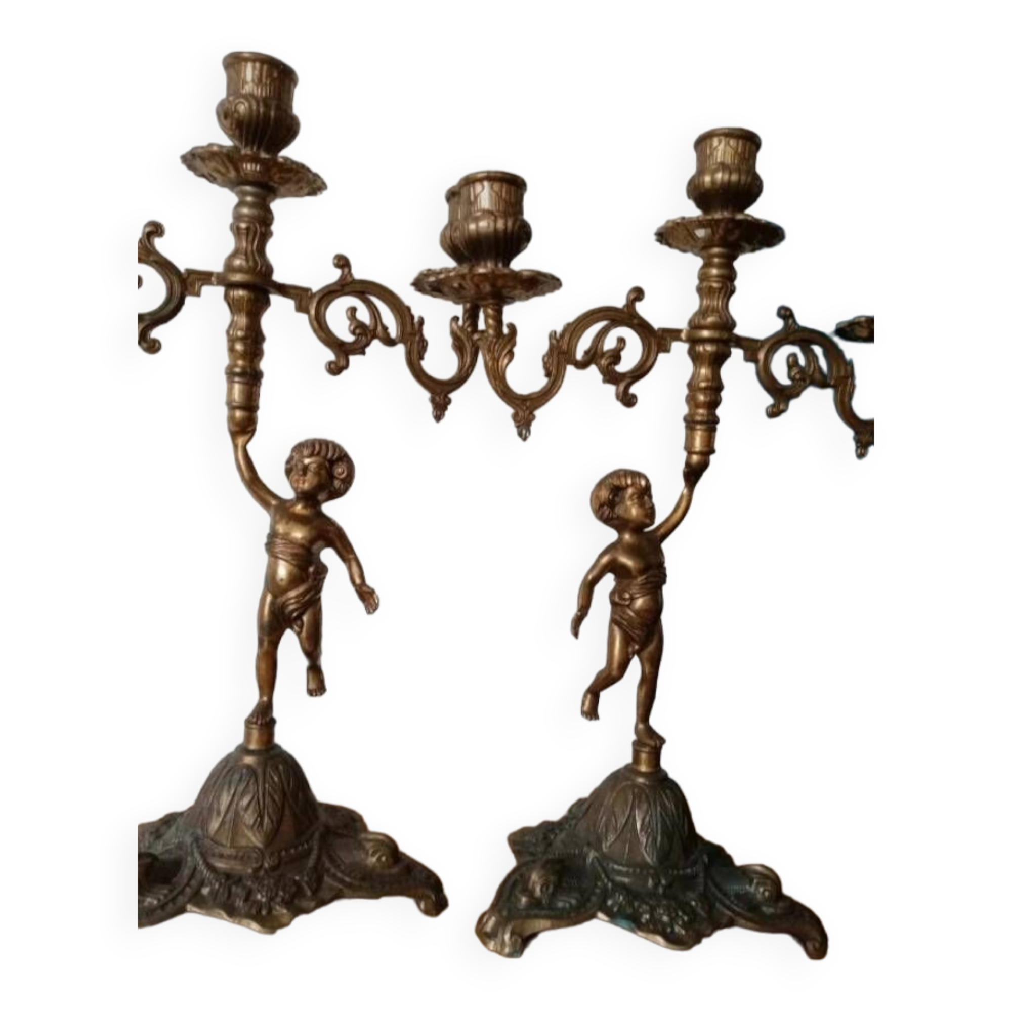 Vintage candlesticks