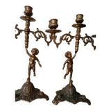 Vintage candlesticks