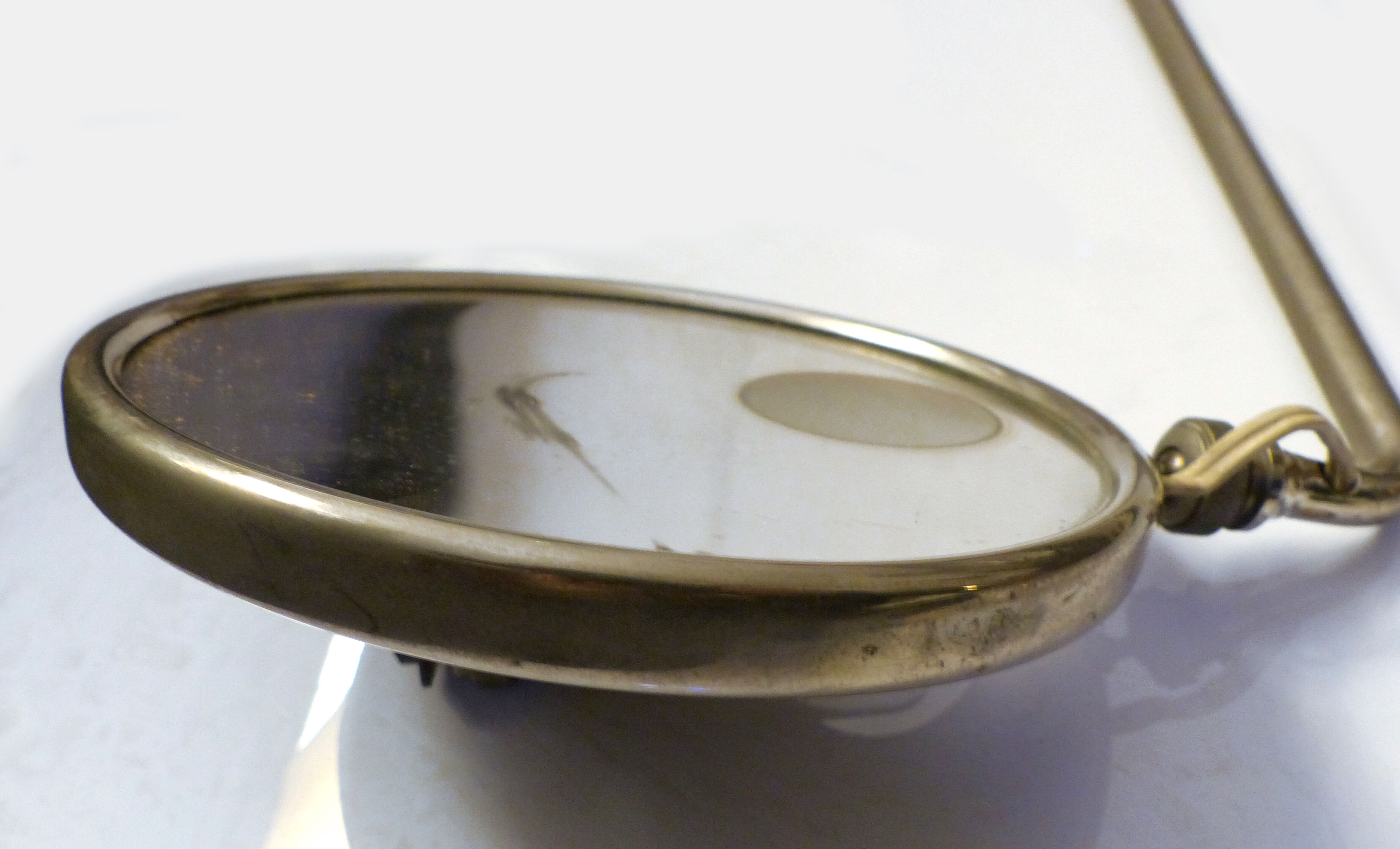 40/50 year Brot mirror swivelling on 40cm long articulated arm