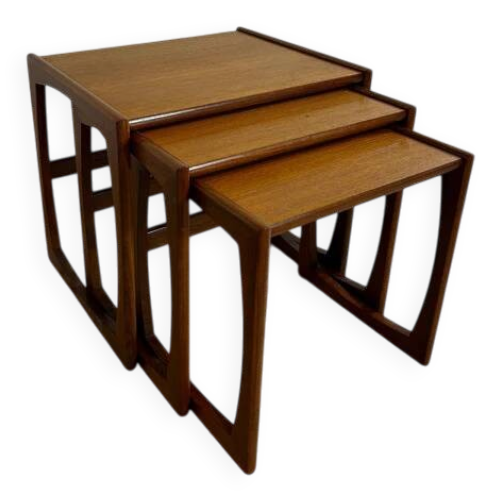 Tables gigognes Quadrille en teck G Plan, années 1960