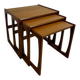 Tables gigognes Quadrille en teck G Plan, années 1960