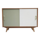 U-452 Green and White Sideboard by Jiri Jiroutek for Interier Praha 1960