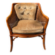 Fauteuil club chippendale giorgetti et faux bambou