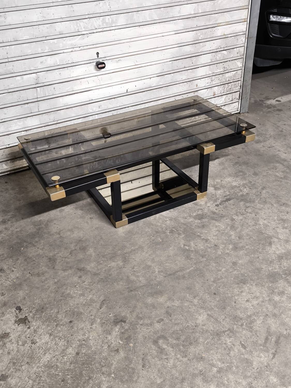 Vintage coffee table from the 1980s.