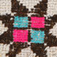 Tapis coureur beige & marron