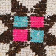 Tapis coureur beige & marron