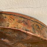 Copper mold used as decoration