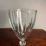 Verre à pied décor ciselé vin eau
