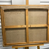 African landscape signed Russian school