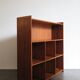 Bibliothèques en teck danois par Grete Jalk, ensemble de 2