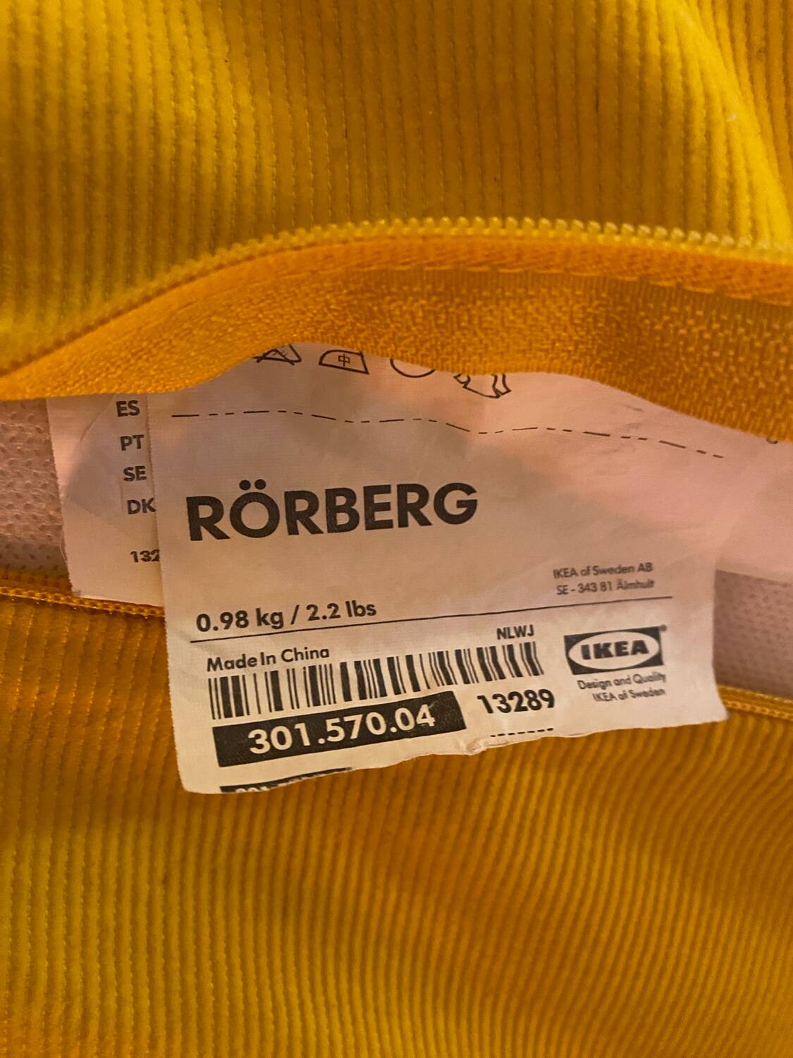 Vintage ikea rörberg sofa // cleaned!!