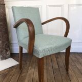 Restored Bridge Armchair - Mustache Back