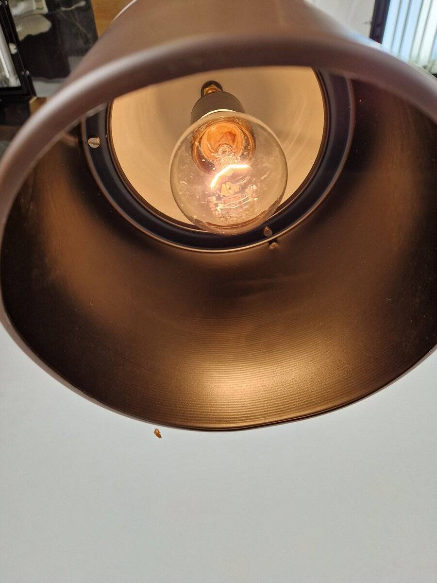 Vintage Uni Pendant Lamps by Vagn Dyring for Nordisk Solar, 1970s, Set of 2