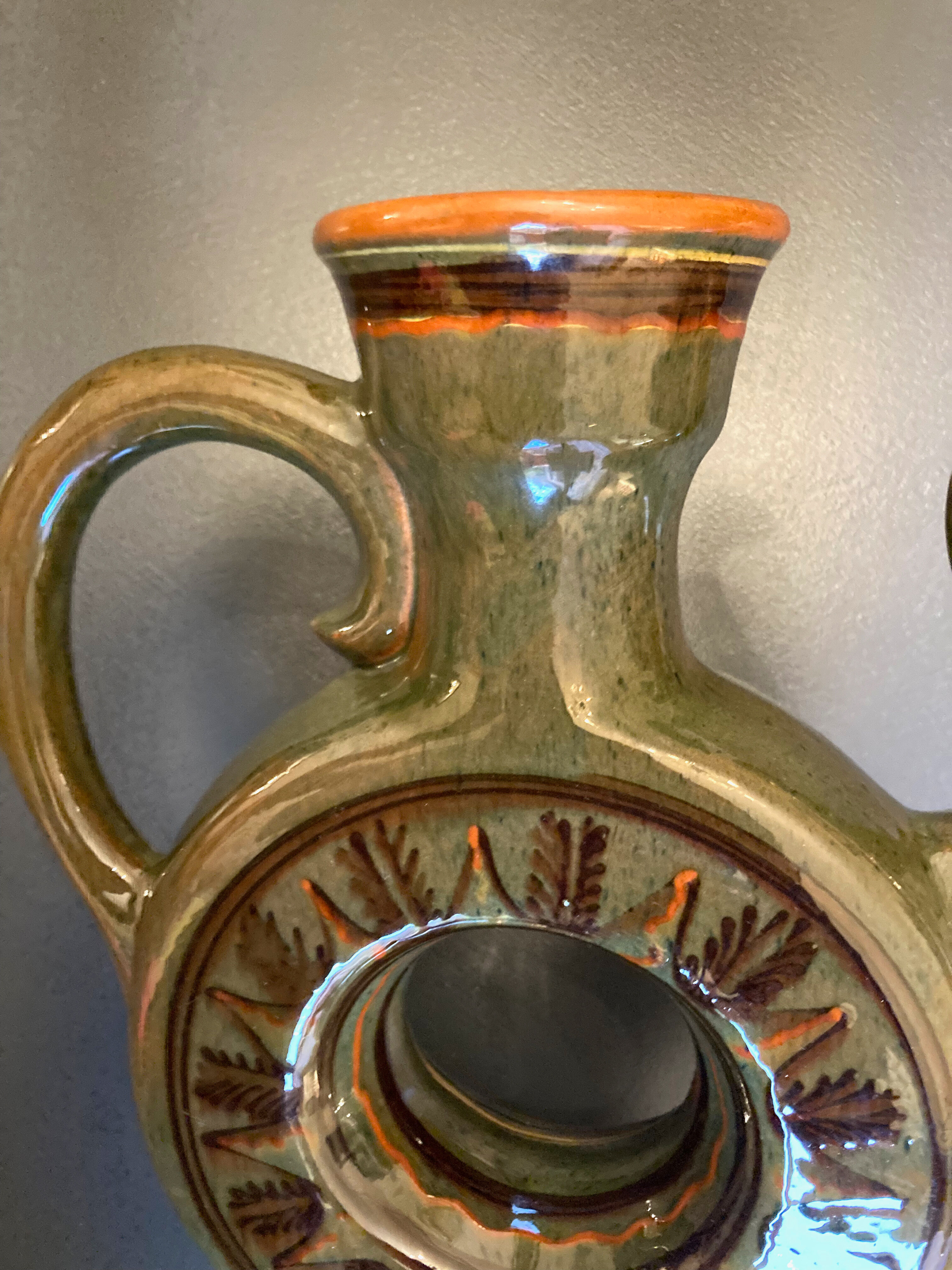 Earthenware ring coffee maker