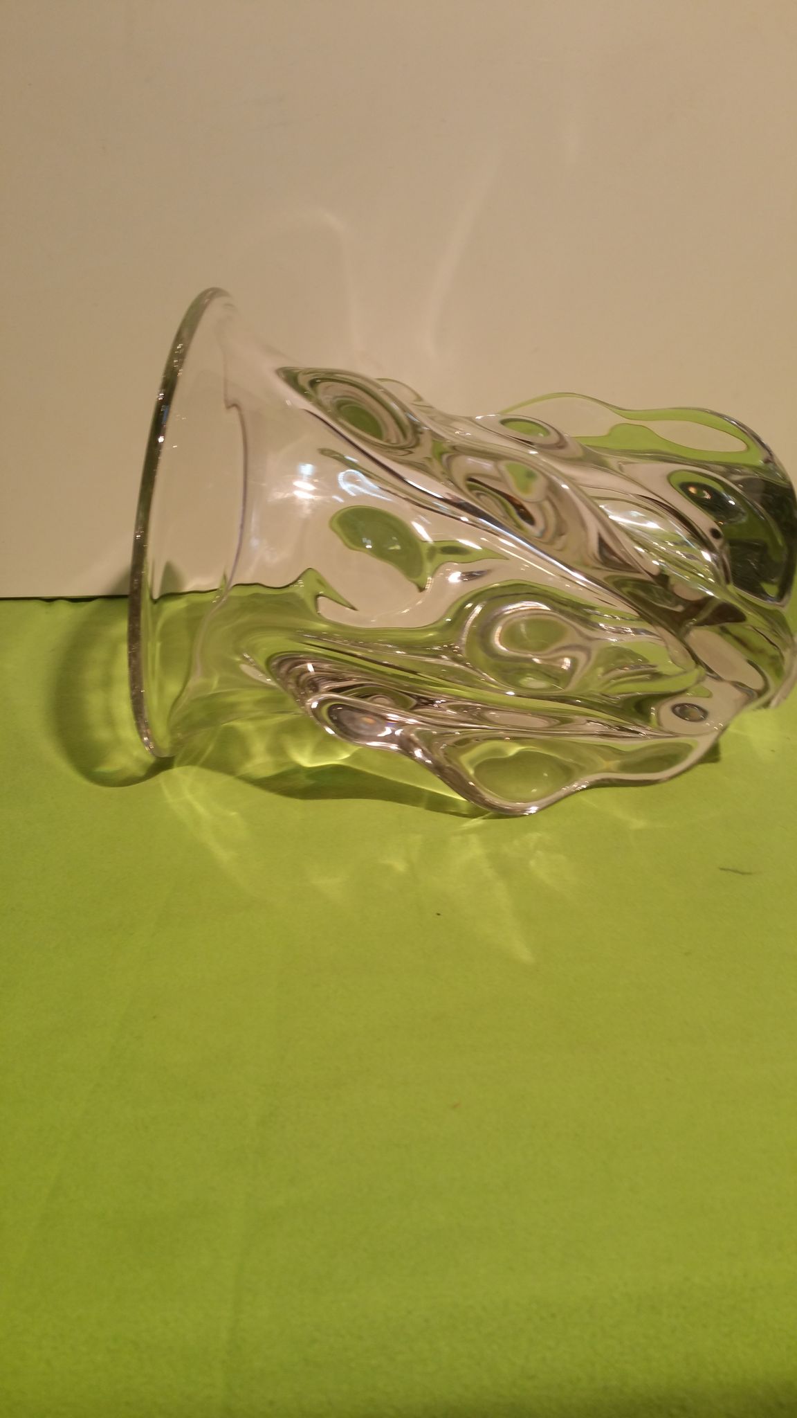 Vase en cristal