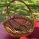 Wooden fruit basket 70s