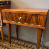 Small vintage bedside table from the 1960s.