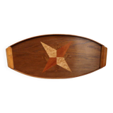Plateau en bois vintage