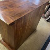Solid acacia wood sideboard 4 doors, 2 drawers
