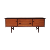 Vtg Mid Century A. Younger Long Teak Sideboard Danish Scandi Design Heals Retro