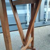 Pair of antique wooden bedside tables side table