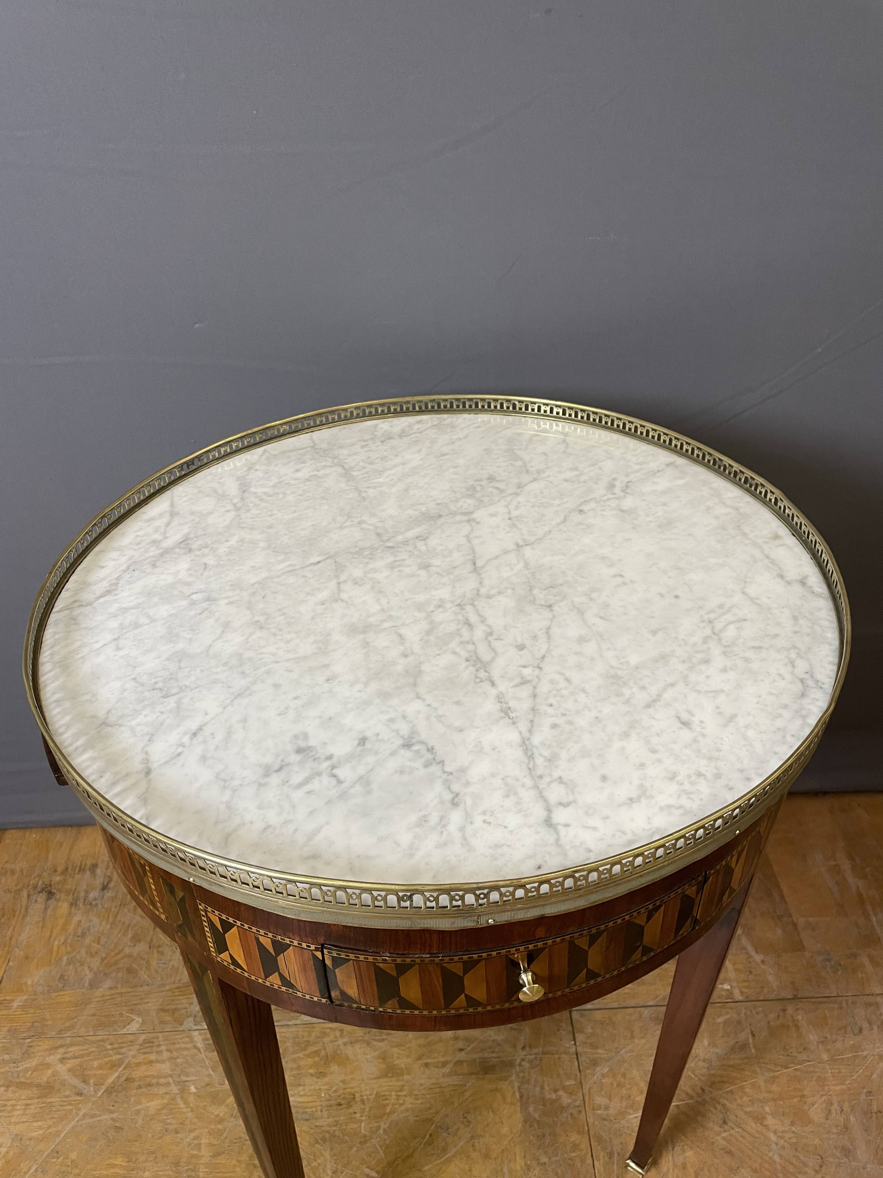 Bouillotte Table Louis XVI early 19th century