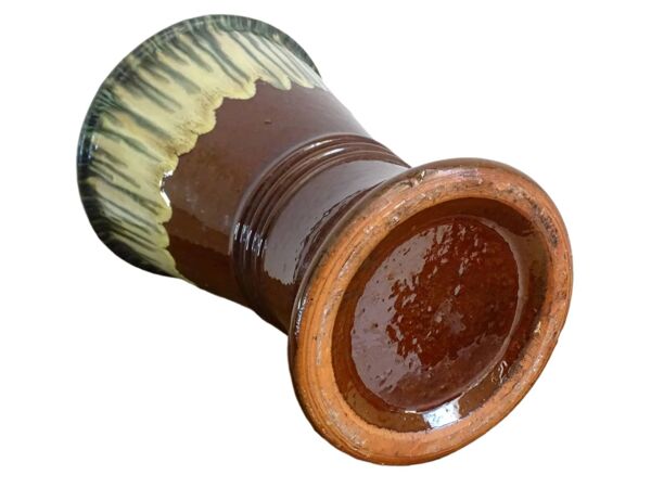 Vase en terre cuite émaillée
