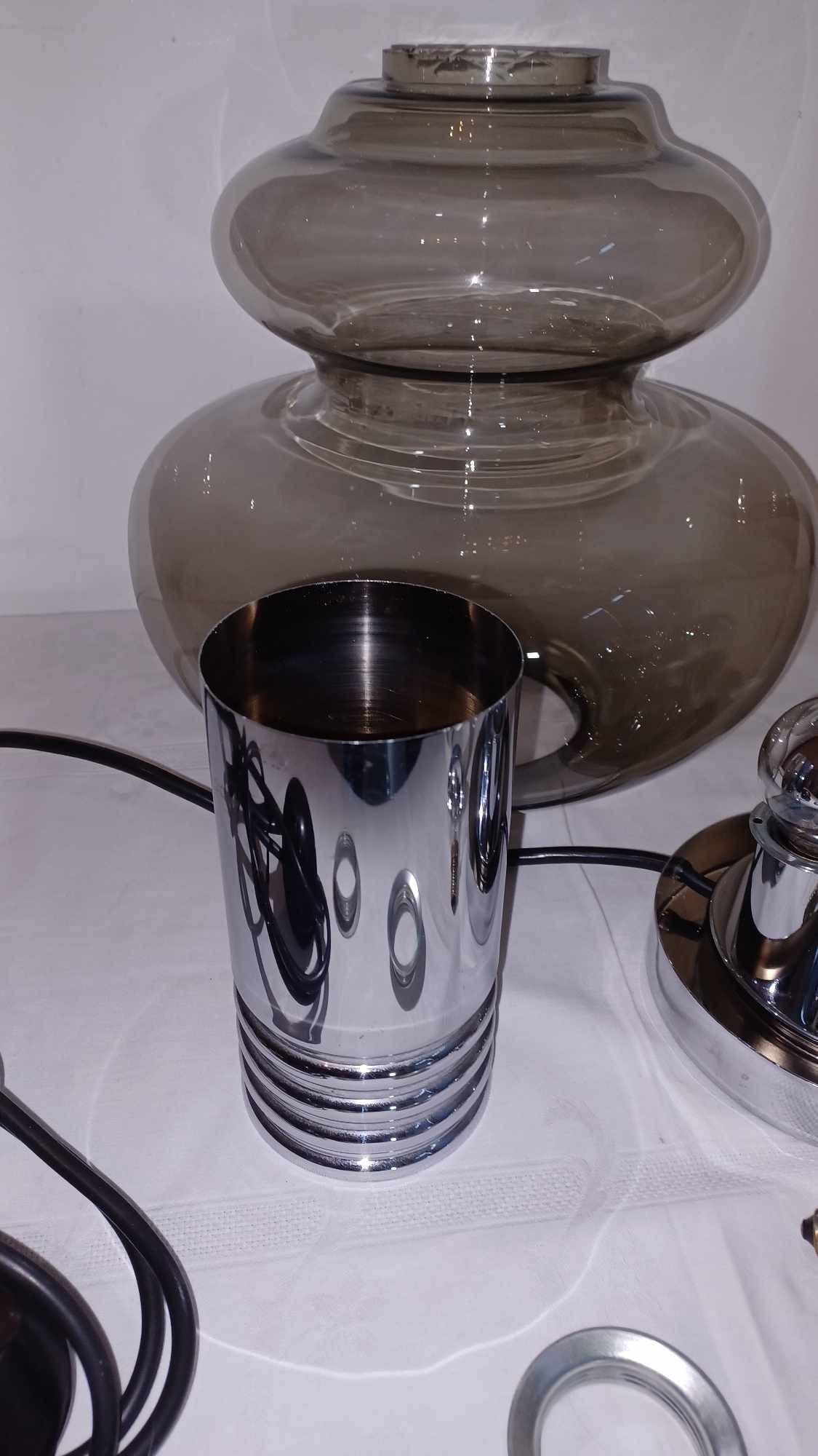 Mid-20th century table lamp by Doria Leuchten, 1970s.