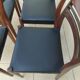 6 vintage teak chairs from the 1960s, Scandinavian Danish.