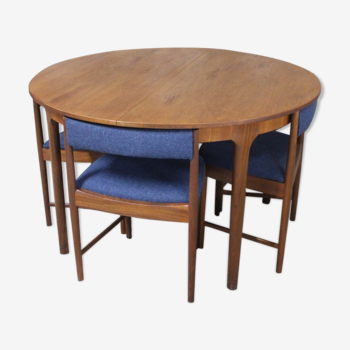 Set dining table 4 chairs by publisher McIntosh