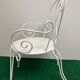 Garden furniture wrought iron year 50-60