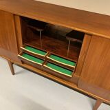Buffet-bar danois en teck des années 1960