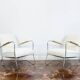 Bauhaus style armchairs, 1950s, Poland, set of 2