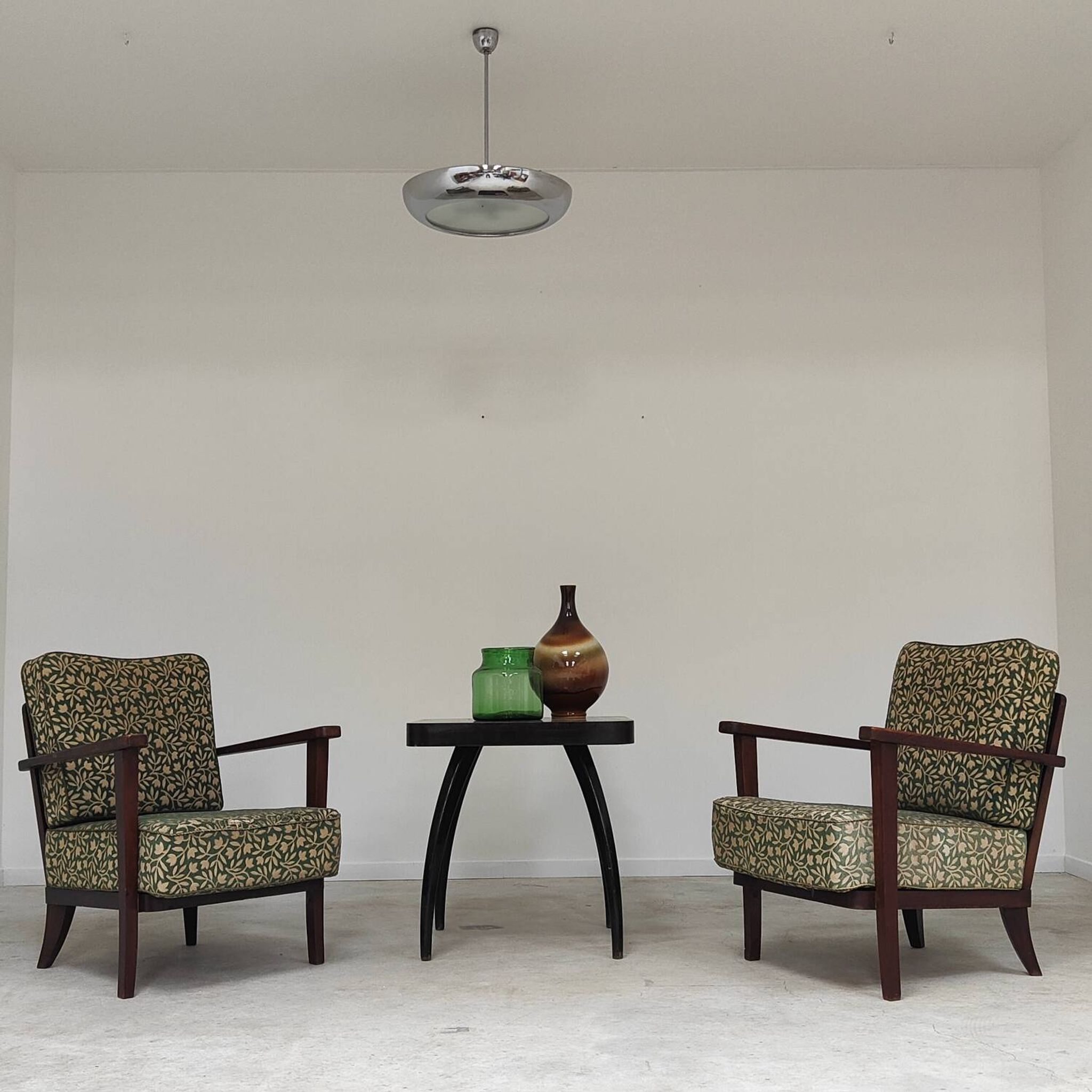 Paire de fauteuils art déco Ziara pravenec