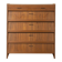 Classic shoe cabinet from the 1960s, walnut veneer, four drop-down doors, two drawers