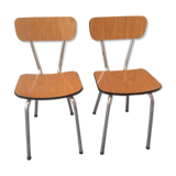 Lot de 2 chaises formica
