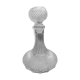 Diamond tip glass decanter