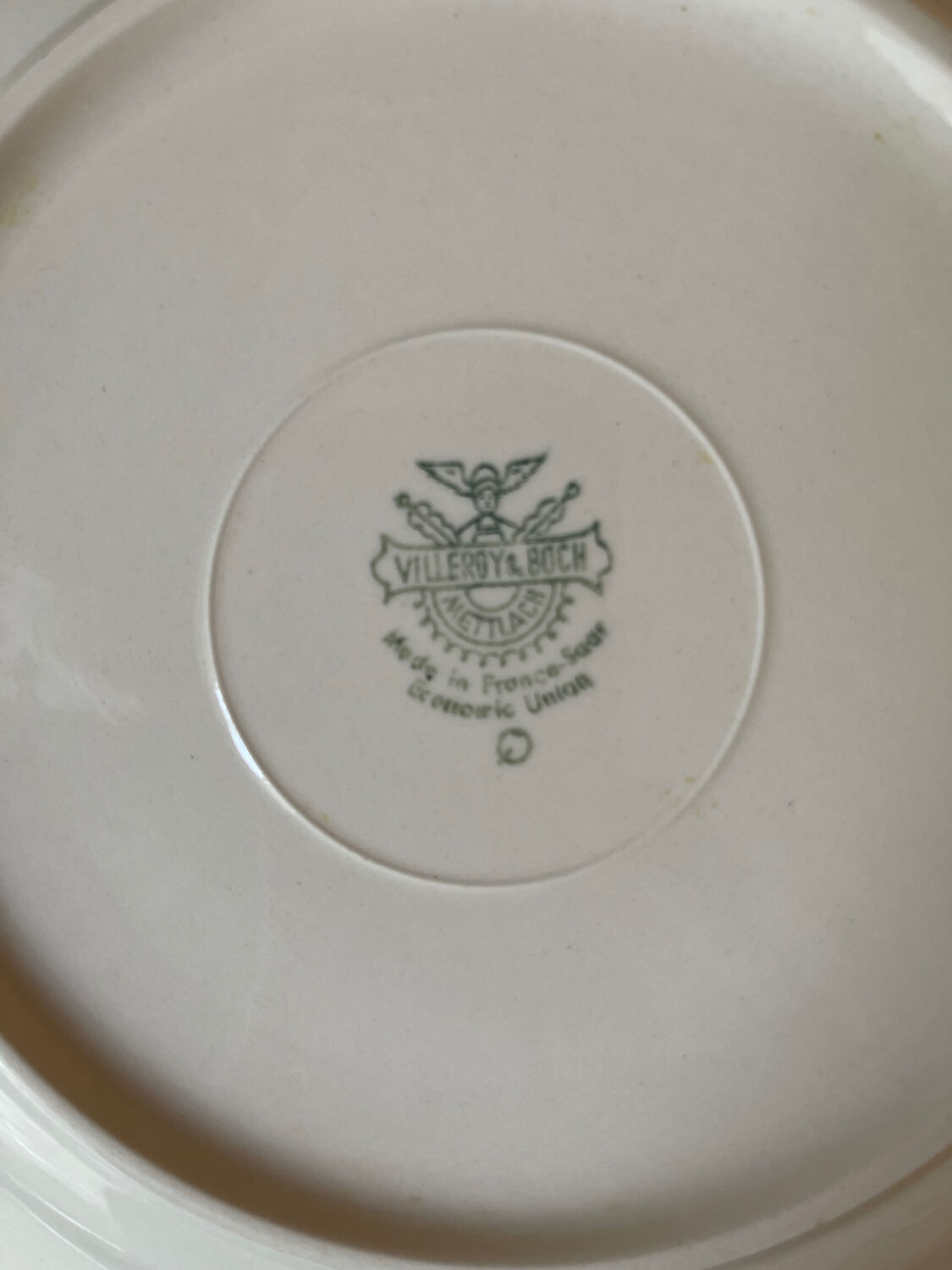 Villeroy and vintage boch tableware