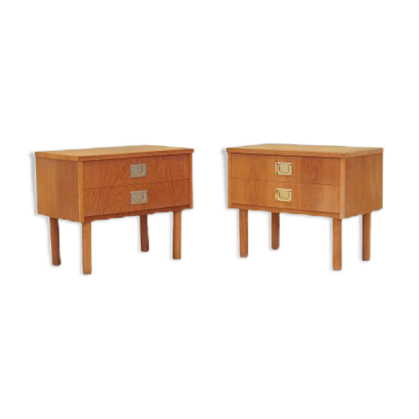 Set of bedside tables, 70s, Danish design, made in Denmark