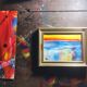 Petite peinture abstraite