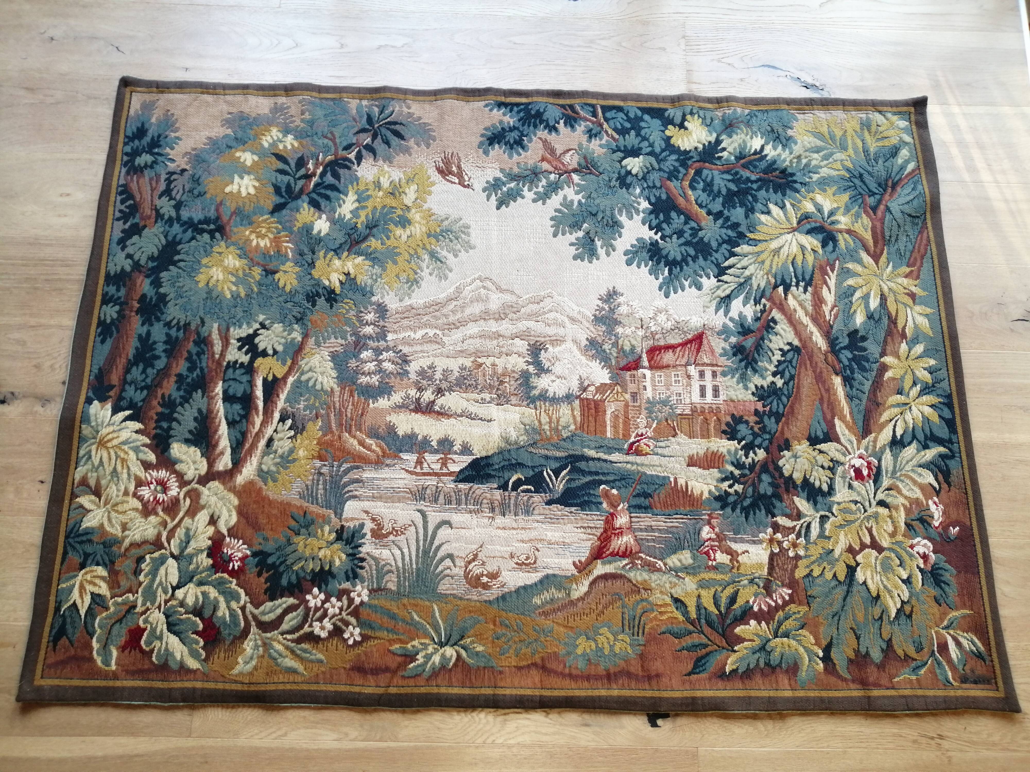 Tapisserie de Flandres au point d'Halluin