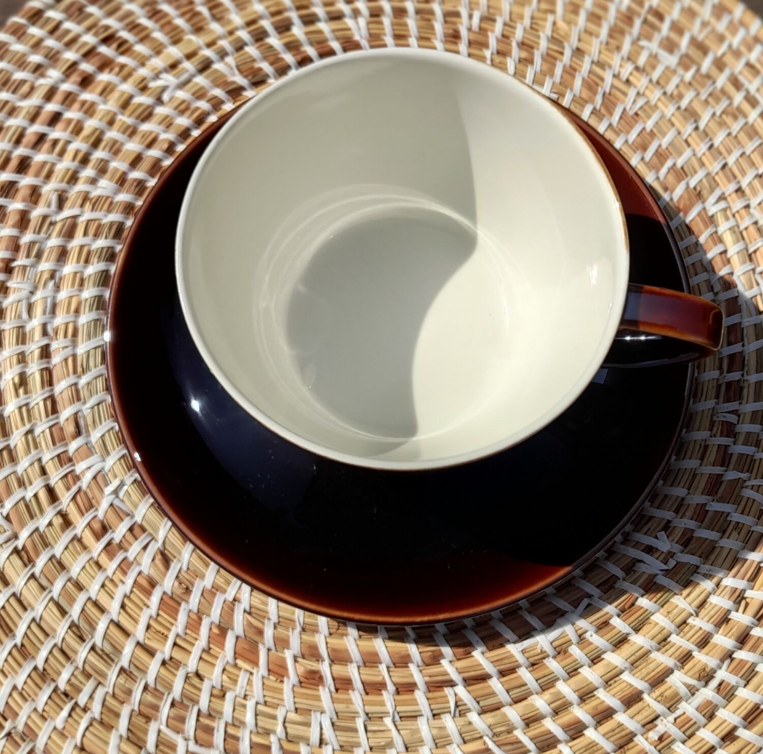 Breakfast cup and 2 subcups, Villeroy & Boch, Luxembourg model