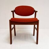 Set reupholstered Danish design chairs by Schou Andersen, 1960s